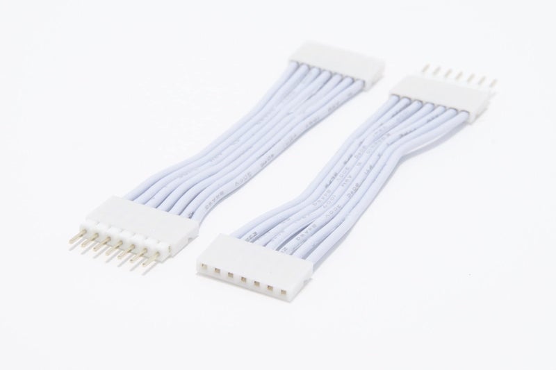 Litcessory Flexible Corner Connector/Extension Cable for Cync [Formally C by GE] Smart Light Strips (2in, 4 Pack, White) - Image 4